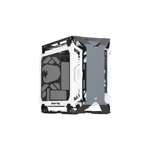 Value-Top X-Era Mloong Series Open-Frame M-ATX Gaming Case (Shining Grey)-gallery-1