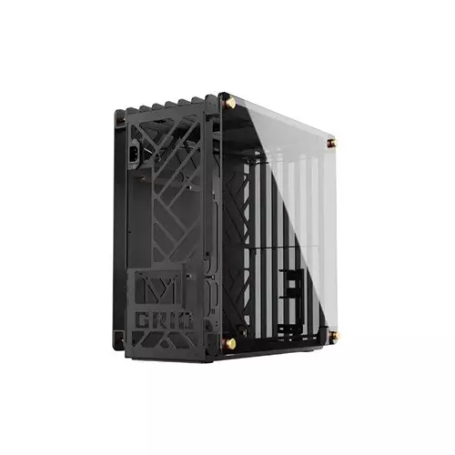 Value-Top Mloong Grid Series Open-Frame Gaming Case (Black)-gallery-1