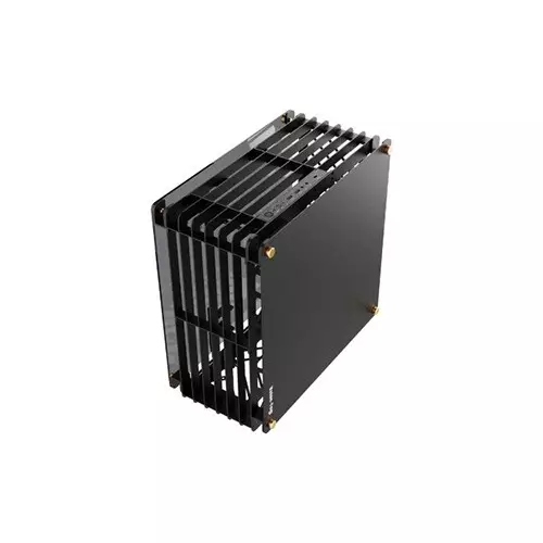 Value-Top Mloong Grid Series Open-Frame Gaming Case (Black)-gallery-2