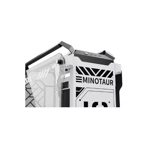 Value-Top Minotaur Mloong Series Open-Frame Gaming Case (White)-gallery-4