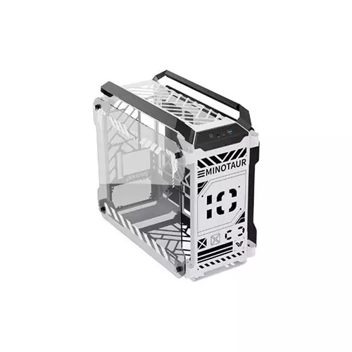 Value-Top Minotaur Mloong Series Open-Frame Gaming Case (White)-gallery-5