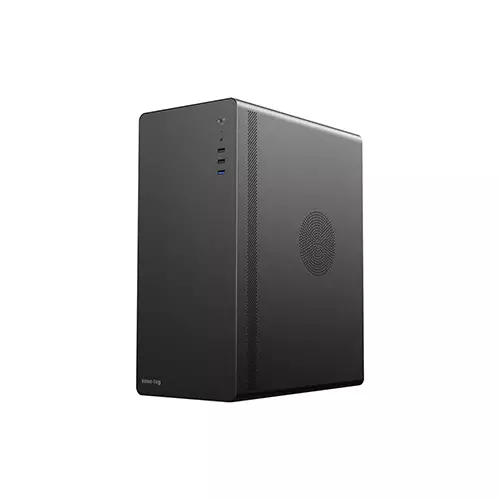 Value Top TU700 Mid Tower Black ATX Desktop Casing with 200w PSU-gallery-1