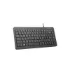 Value Top KU410B 83 Key Wired Mini Black Keyboard with Bangla-gallery-1