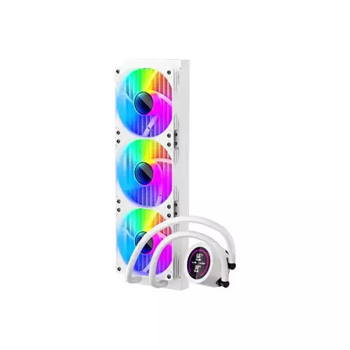 1STPLAYER TS4 360 ARGB Liquid CPU Cooler (White)-gallery-1