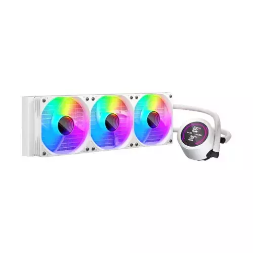 1STPLAYER TS4 360 ARGB Liquid CPU Cooler (White)-gallery-2