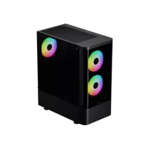 Gamdias TALOS E3 CG ARGB ATX Mid-Tower Gaming Casing (Black)-gallery-3