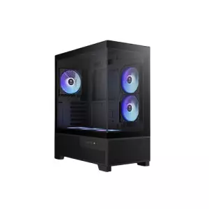 Gamdias AURA GC12 ARGB PANORAMIC Mid-Tower ATX Gaming Computer Case-gallery-1