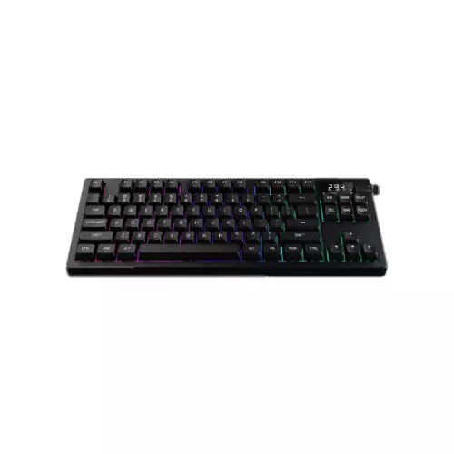 Gamdias HERMES M7 Hybrid Tri-Mode Red Switch Hot-Swappable Mechanical Keyboard With Display-gallery-1