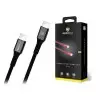 MicroPack MC-CC23 3A TYPE-C TO TYPE-C 2M Cable Black-gallery-1