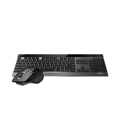 Rapoo 9900M Multi-mode Wireless Ultra-slim Advanced Desktop Keyboard & Mouse Combo-gallery-2