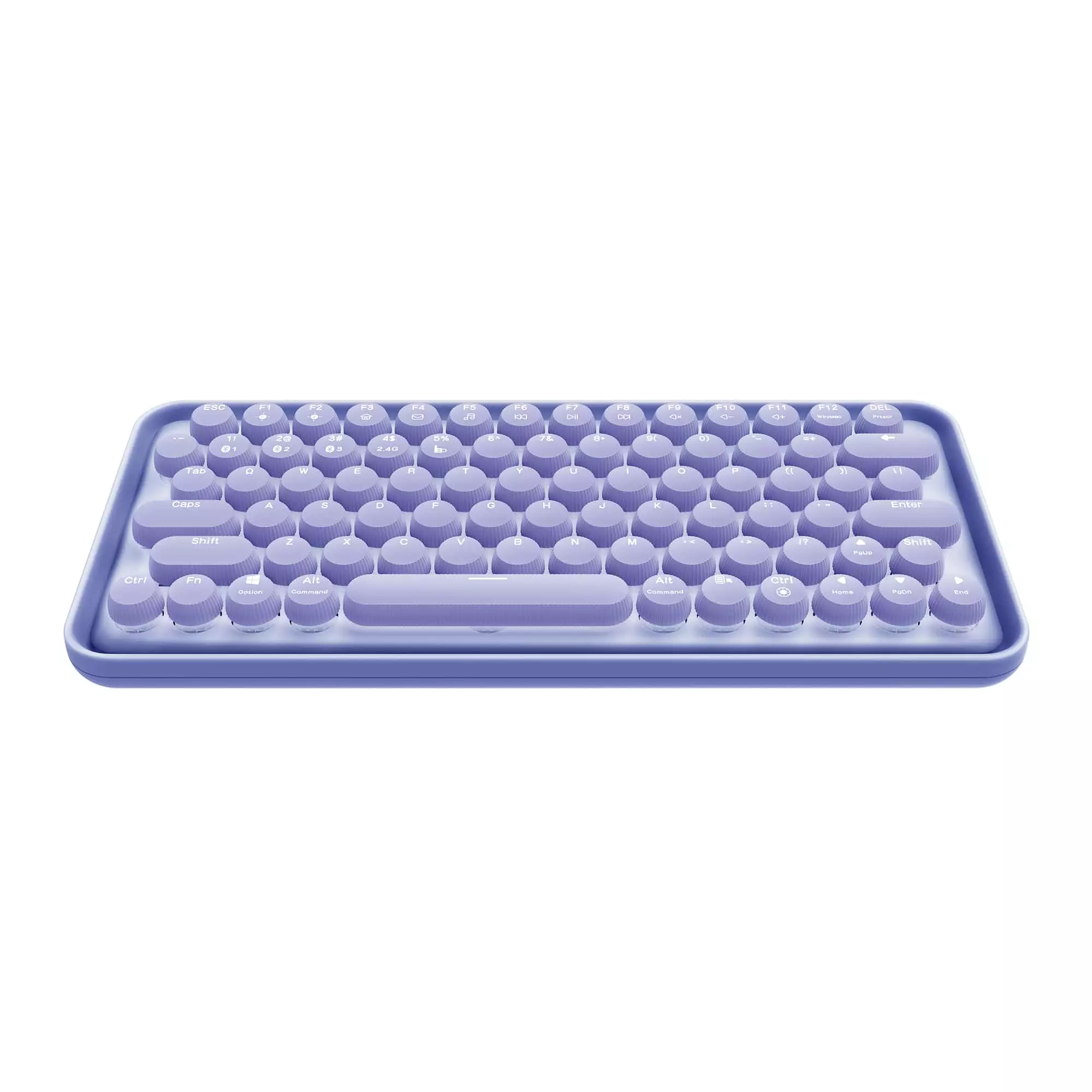 RAPOO RALEMO PRE 5 MULTI-MODE WIRELESS MECHANICAL KEYBOARD (PURPLE)-gallery-1
