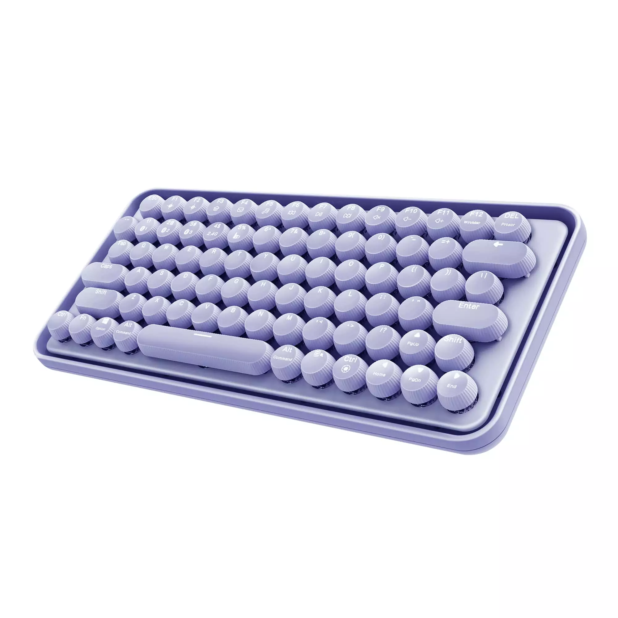 RAPOO RALEMO PRE 5 MULTI-MODE WIRELESS MECHANICAL KEYBOARD (PURPLE)-gallery-2