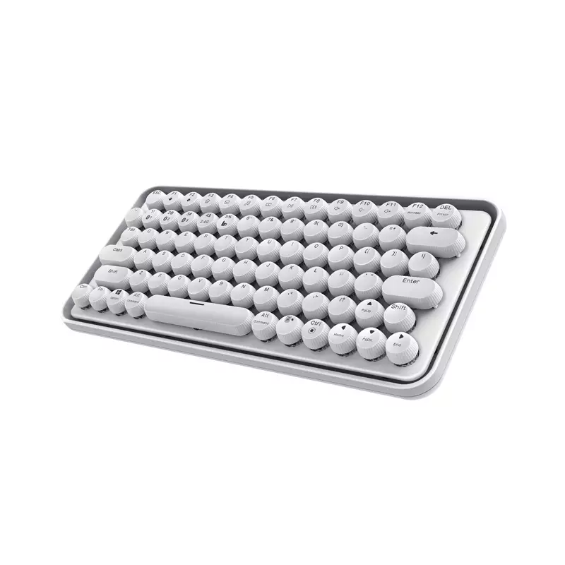RAPOO RALEMO PRE 5 MULTI-MODE WIRELESS MECHANICAL KEYBOARD (SILVER)-gallery-2