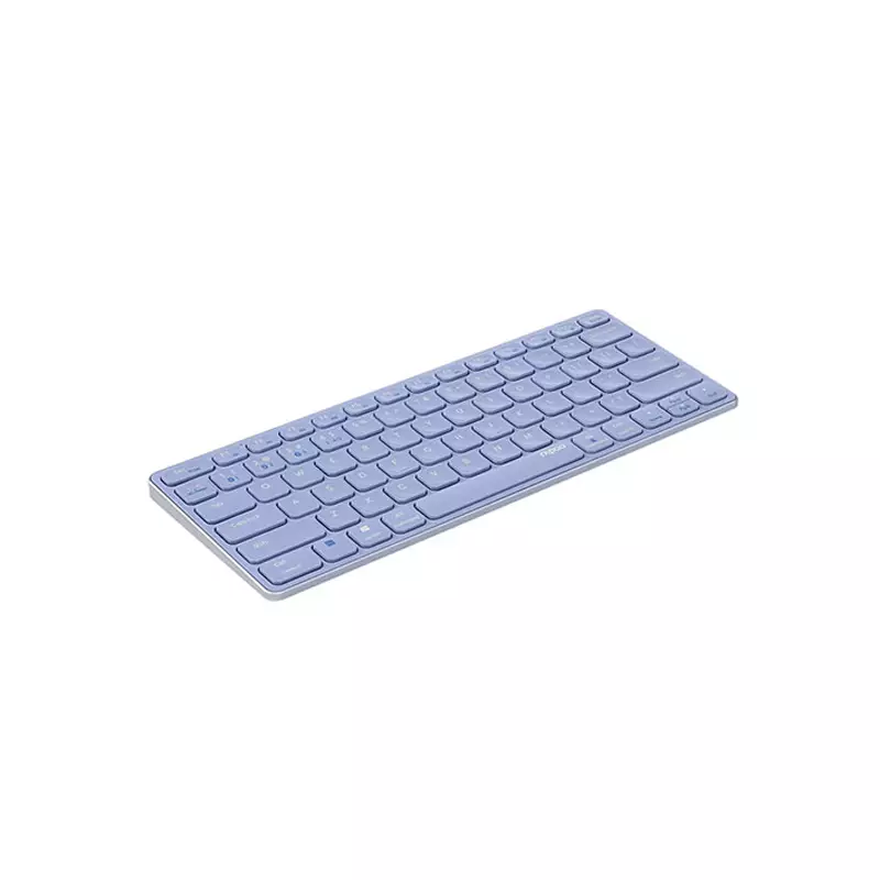 RAPOO E9050G MULTI-MODE ULTRA-SLIM KEYBOARD PURPLE-gallery-2