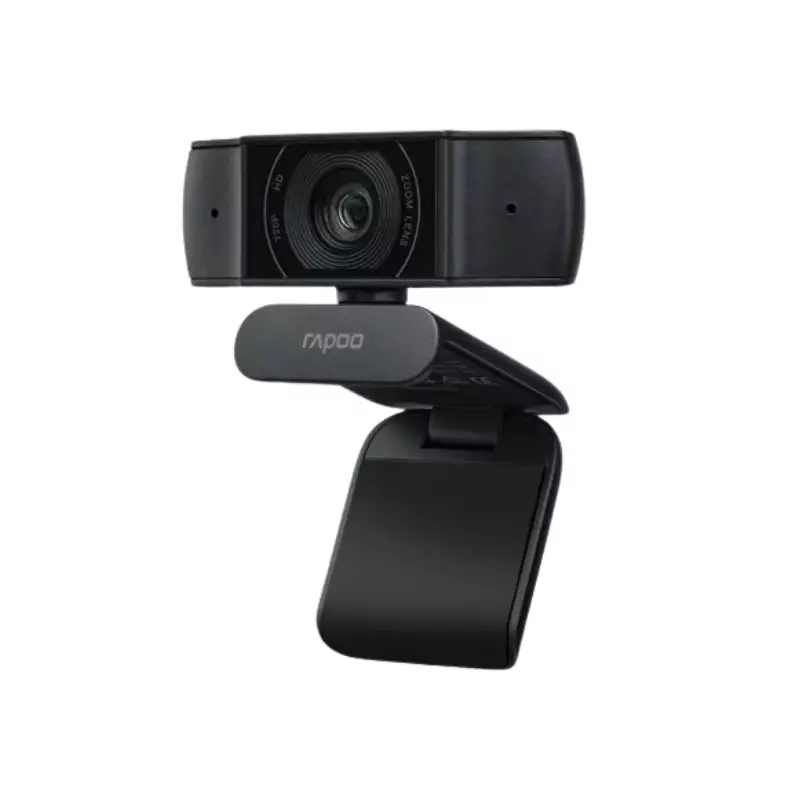 RAPOO C200 WIDE-ANGLE WEBCAM (BLACK)-gallery-2