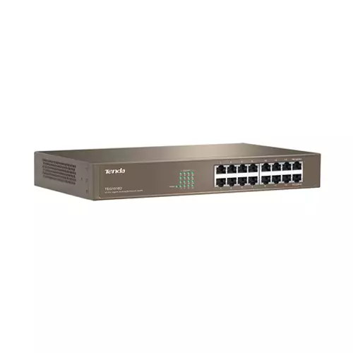 Tenda TEG1016D v6.0 16 Port Gigabit Ethernet Metal Body Switch-gallery-2