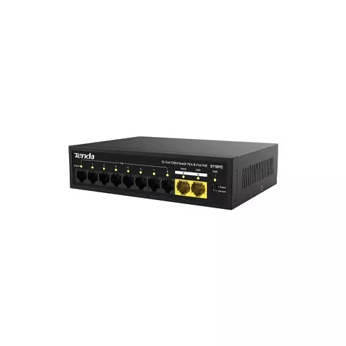 Tenda S110PC 10 Port Unmanaged Desktop Switch-gallery-1