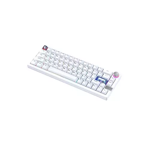 FANTECH MK920 MAXFIT6 Wireless Mechanical Gaming Keyboard - White Switch-gallery-1