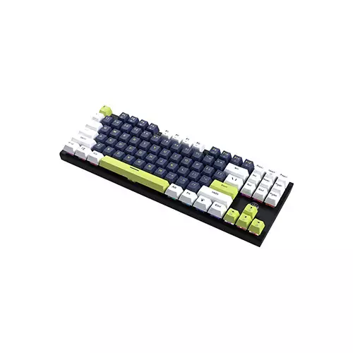 Fantech ATOM87S MK877S Blue Switch Mechanical Gaming Keyboard (Navy Blue)-gallery-1