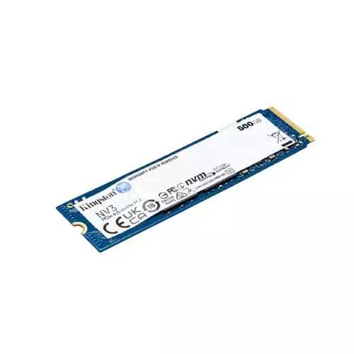 Kingston NV3 500GB NVMe M.2 2280 PCIe Gen4 Internal SSD-gallery-1
