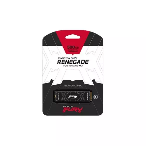Kingston FURY Renegade 500GB PCIe 4.0 NVMe M.2 Internal SSD WITH DRAM-gallery-2