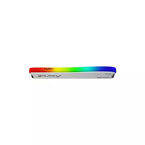 Kingston FURY Beast Special Edition 8GB DDR4 Latency CL16-18-18 3200MHz RGB RAM (White)-gallery-1