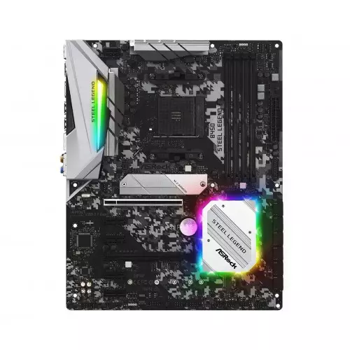 Asrock B450 Steel Legend AMD Gaming Motherboard-gallery-1
