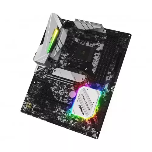Asrock B450 Steel Legend AMD Gaming Motherboard-gallery-2