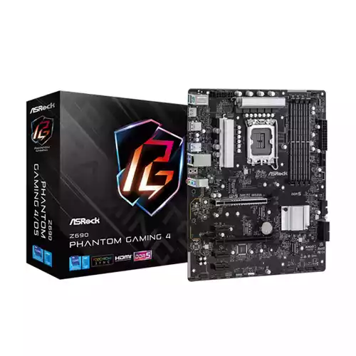 ASROCK Z690 PHANTOM GAMING 4 ATX 12TH GEN INTEL MOTHERBOARD - TechLand BD Flash Sale