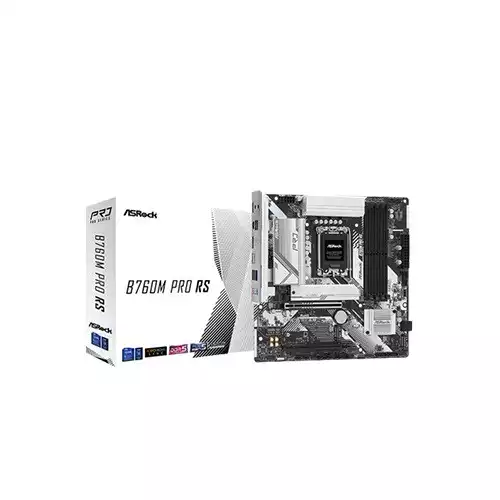 ASRock B760M Pro RS LGA1700 Micro ATX Intel Motherboard
