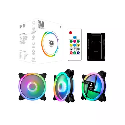 1STPLAYER M1 3PACK LED CASE FAN-gallery-3