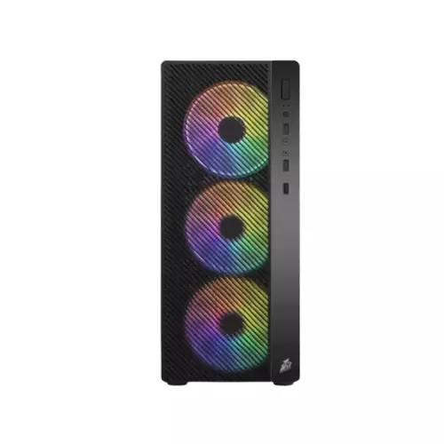 1ST PLAYER A7 ATX COMPUTER RGB GAMING CASE WITH 4 FANS-gallery-1