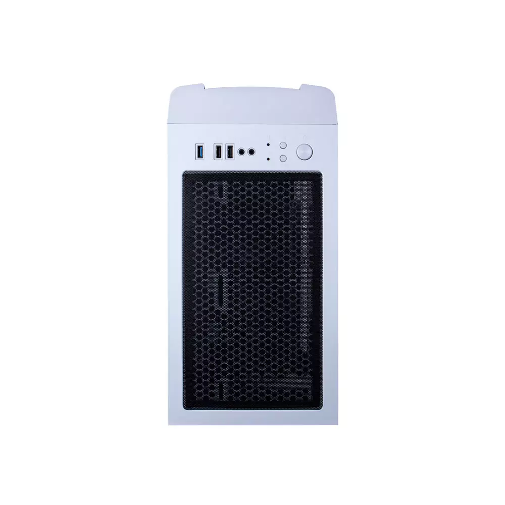 1ST PLAYER DK-D4 ATX GAMING CASE WITH 4 FANS (WHITE)-gallery-2
