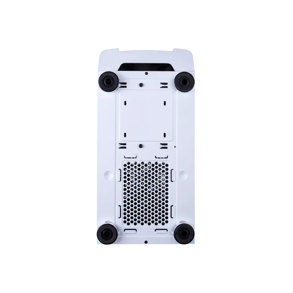 1ST PLAYER DK-D4 ATX GAMING CASE WITH 4 FANS (WHITE)-gallery-4