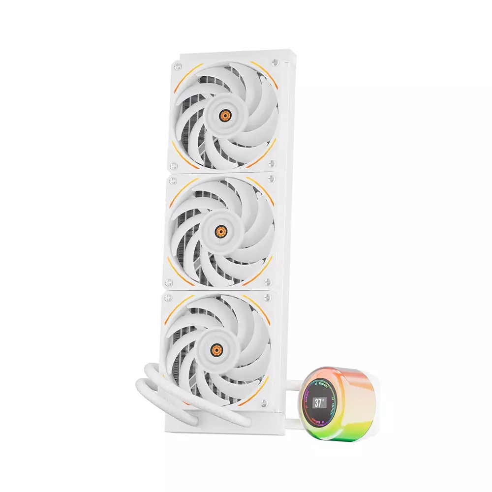 1STPLAYER CC 360 ARGB LIQUID COOLER (WHITE)-gallery-1