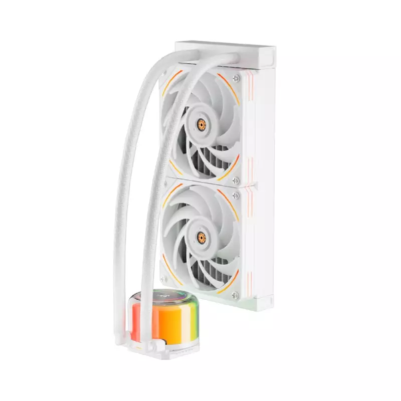 1STPLAYER CC 240ARGB LIQUID COOLER (WHITE)-gallery-2