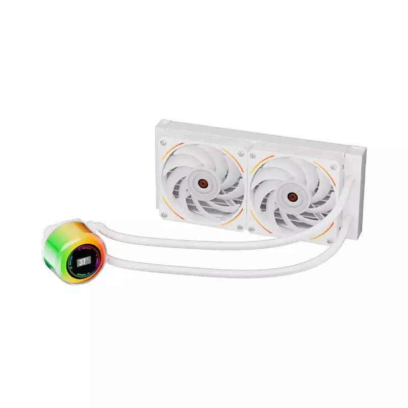 1STPLAYER CC 240ARGB LIQUID COOLER (WHITE)-gallery-3