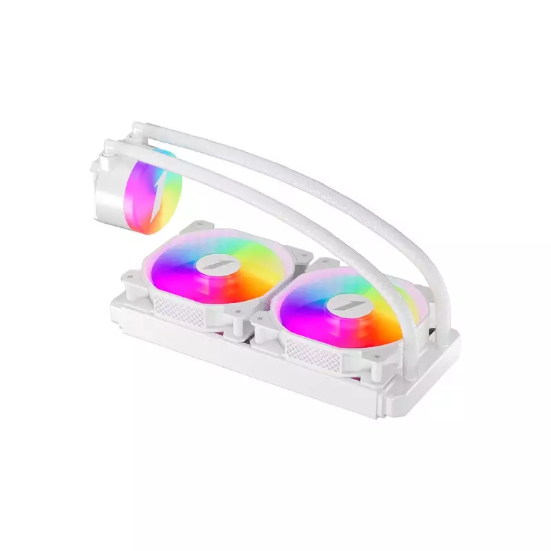 1stPlayer TS2 240 Thunderstorm ARGB Liquid CPU Cooler (White)-gallery-2
