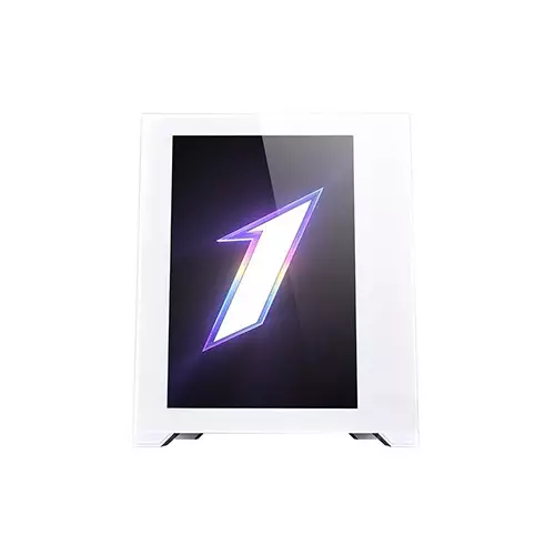 1STPLAYER SP7 Emotion View ATX Gaming Case (White)-gallery-1