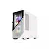 1STPLAYER D7 M-ATX RGB Gaming Case (White)-gallery-4