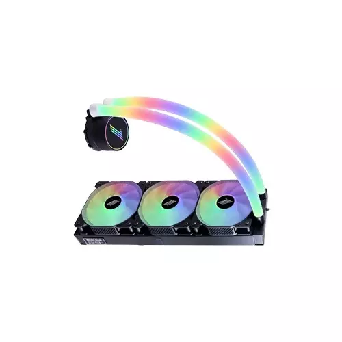 1stplayer MT360 Mothra ARGB Liquid CPU Cooler (Black)-gallery-2