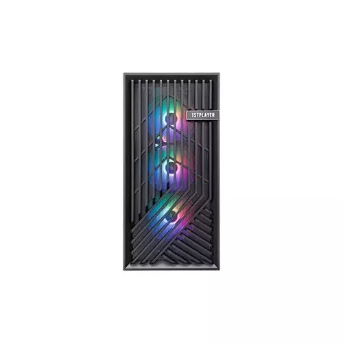 1stplayer FD8 Mid Tower PC Gaming Case Black-gallery-1
