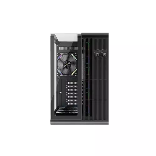 1stPlayer RT7 ATX Mid Tower Gaming Case (Black)-gallery-1