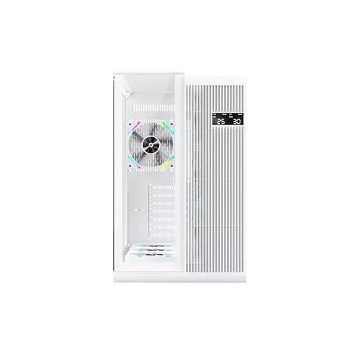 1stPlayer RT7 ATX Mid Tower Gaming Case (White)-gallery-1