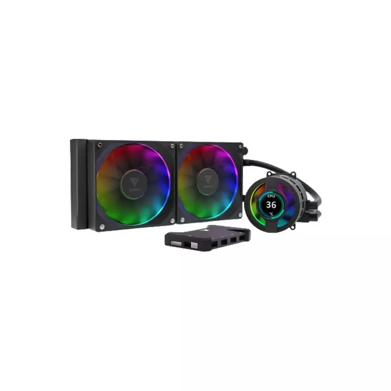 Gamdias CHIONE P3-240U ARGB 240mm AIO Liquid CPU Cooler
