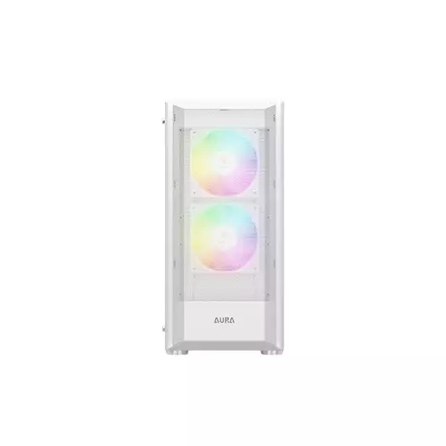 Gamdias AURA GC6 RGB ATX Mid-Tower Gaming Case (White)-gallery-1