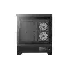 Gamdias ATLAS M1 Built-in 120mm 3 ARGB PWM Fans ATX Mid-Tower Gaming Casing (Black)-gallery-1
