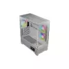 Gamdias ATLAS M1 WH Built-in 120mm 3 ARGB PWM Fans ATX Mid-Tower Gaming Casing (White)-gallery-1