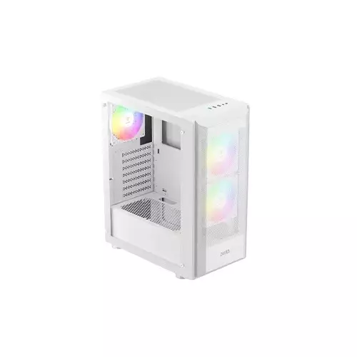 Gamdias AURA GC6 ARGB Fine Mesh ATX Mid-Tower Gaming Case (White)-gallery-1