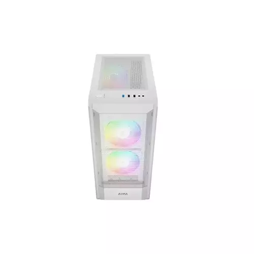 Gamdias AURA GC6 ARGB Fine Mesh ATX Mid-Tower Gaming Case (White)-gallery-4